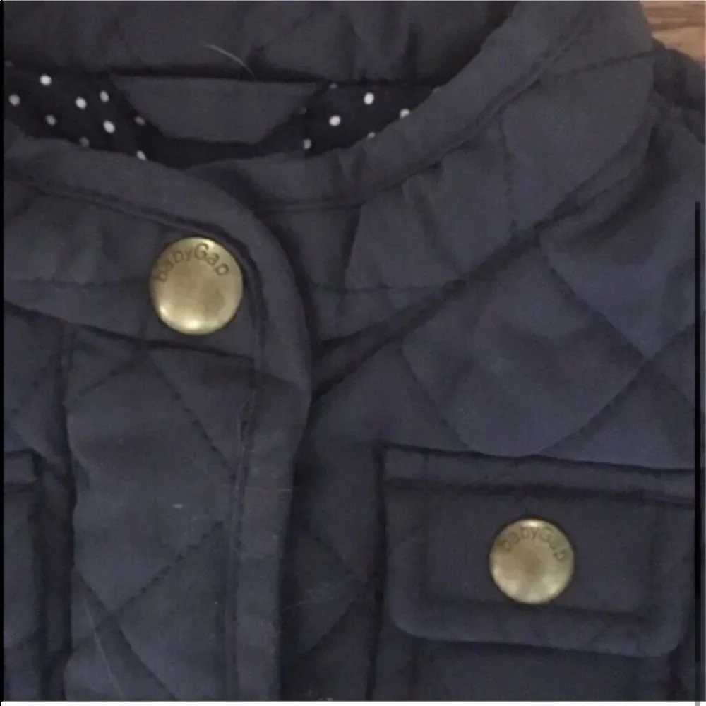 Baby Gap Navy Blue Puffer Jacket
